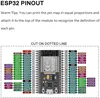 ESP-WROOM-32 Microcontroller Development Board ESP32 Expansion Breakout Board GPIO 1 into 2 for 38PIN Narrow Version - Image 4