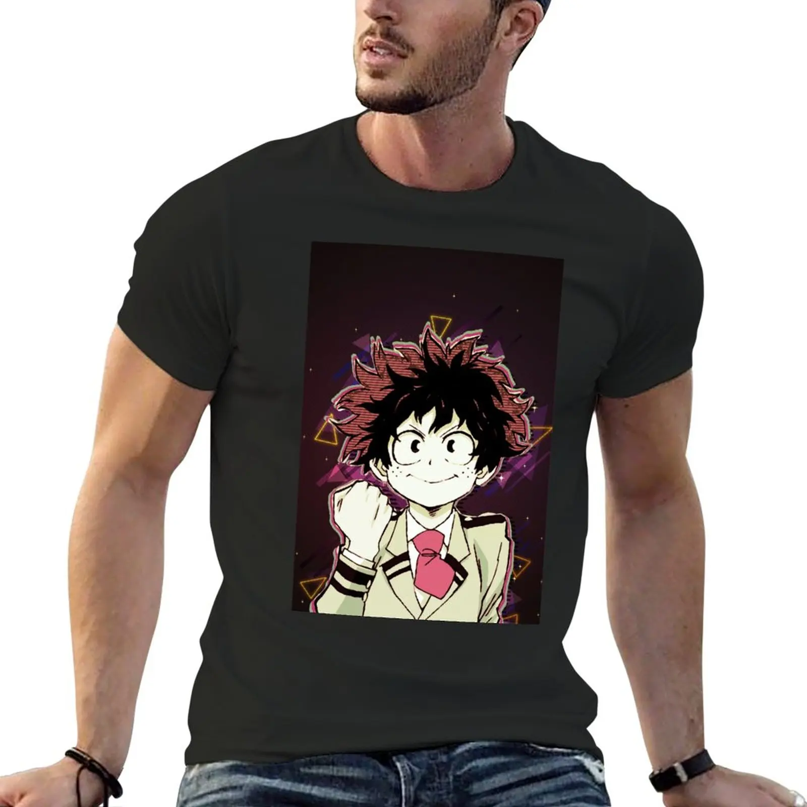 

New Izuku Midoriya T-Shirt graphic t shirt Short sleeve tee quick-drying t-shirt t shirts for men cotton