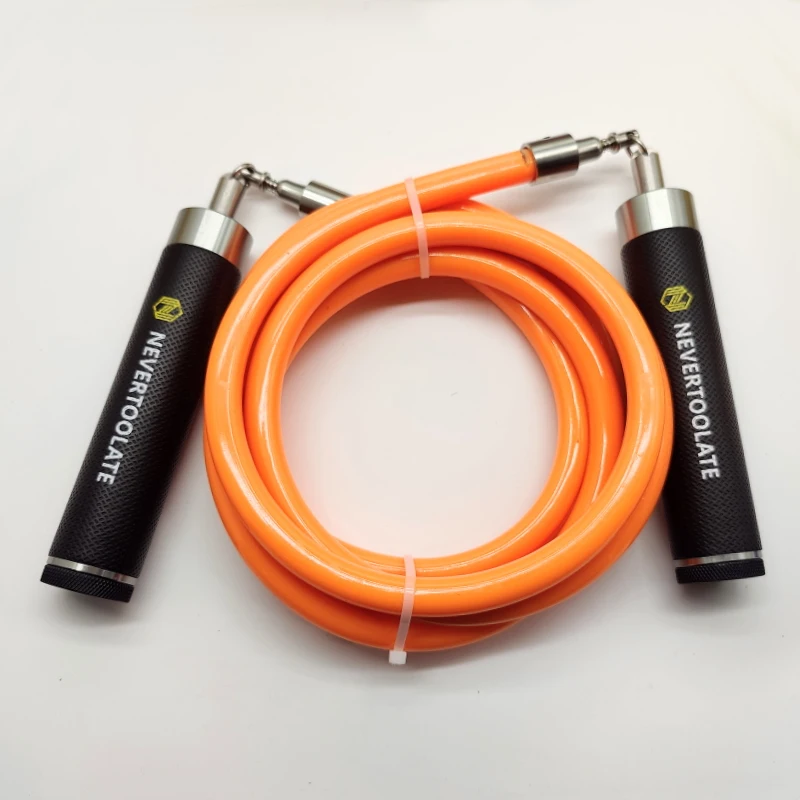 NEVERTOOLATE LOCK ROPE WITH CLICK HEAD Spare HIIT CROSSFIT crossfit skipping skip rope TPU steel cord