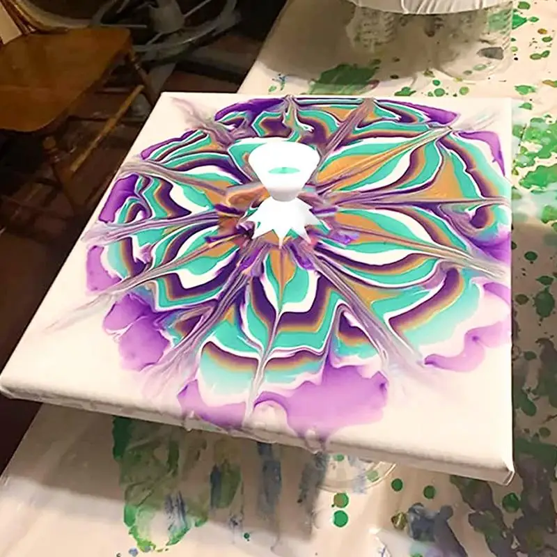 Epoxy Resin Paint Pouring Split Cup Mixing Mugs Funnel Split Cups For Making Pour Painting Mandala Flower Graffiti Accessories