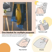 Blue Simba Lion King and Nala Plush Blanket Baby Children Boys Kids Gift Throw Sofa Bed Cover Bedding Bedroom Bedspreads 5