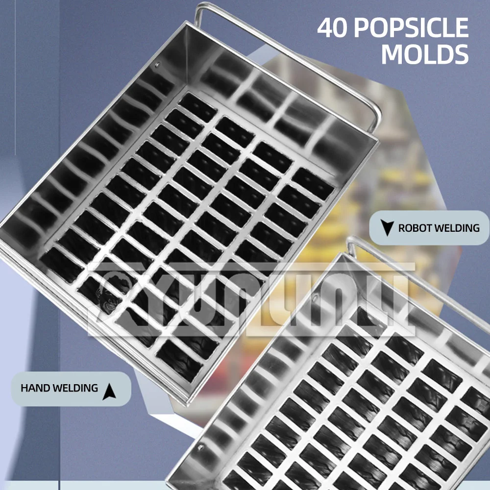 DIY Stainless Steel Popsicle Mould Ice Cream Mold Household Ice Lolly Mold Popsicle Machine A Glace 4