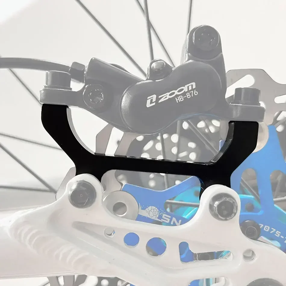 Mountain Bicycle Disc Brake Bicycle Disc Brake Mountain Bike Disc Brake Bike Rotor Adapter Adapter for Bicycle Disc Brake Base Pads Set Mountain Bike PM/IS 160 180 203 MM Aluminum Alloy Caliper Brake Adapter Mtb