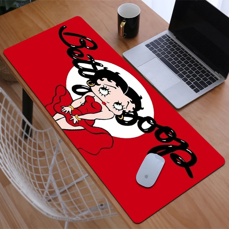 

Mousepad Gamer Cabinet Boopes Bettyes Xxl Mouse Pad Gaming Pc Accessories Rubber Mat Mausepad Deskmat Mats Keyboard Mause Pads