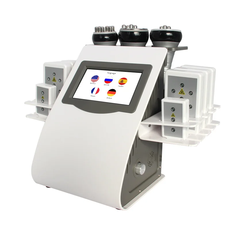 40KHZ KIM8 5/6 IN 1 Body RF Cavitation Ultrasonic Slimming Machine