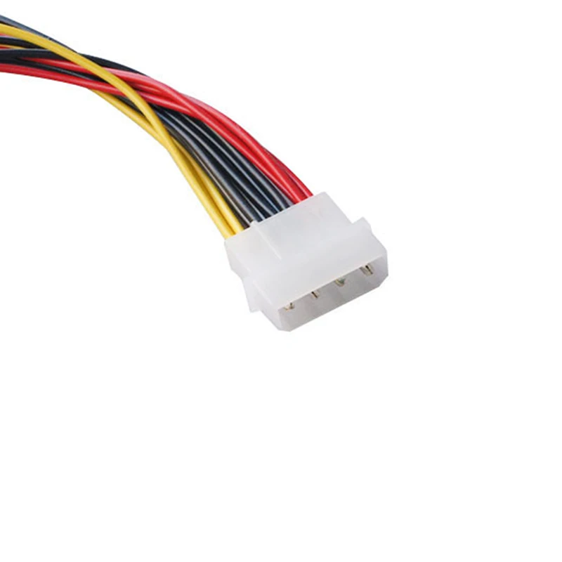 1pc 4 pin ide molex auf 3 serielle ata sata power splitter verlängerung kabel anschlüsse computer verbindung und plugin – Detail 3