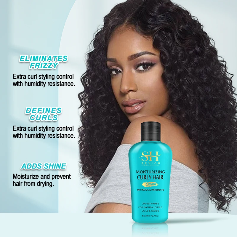 Curly hair care Styling Hair Moisturizing set Natural Curl Boost Hair Bounce Elastic Cream Styling Enhancing Care Curly Hair Care Set