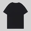 Summer Men's Short Sleeved Cloud Magic Hand Orange Print T-shirt for Men and Women, Loose and Versatile Classic Round Neck Top 5