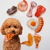 Funny Squeaky Toys For Small Medium Dogs Puppy Bite Resistant Simulated Dog Toy Meat Seafood Ice Cream Series Pet Product 1