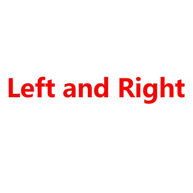 Right and Left