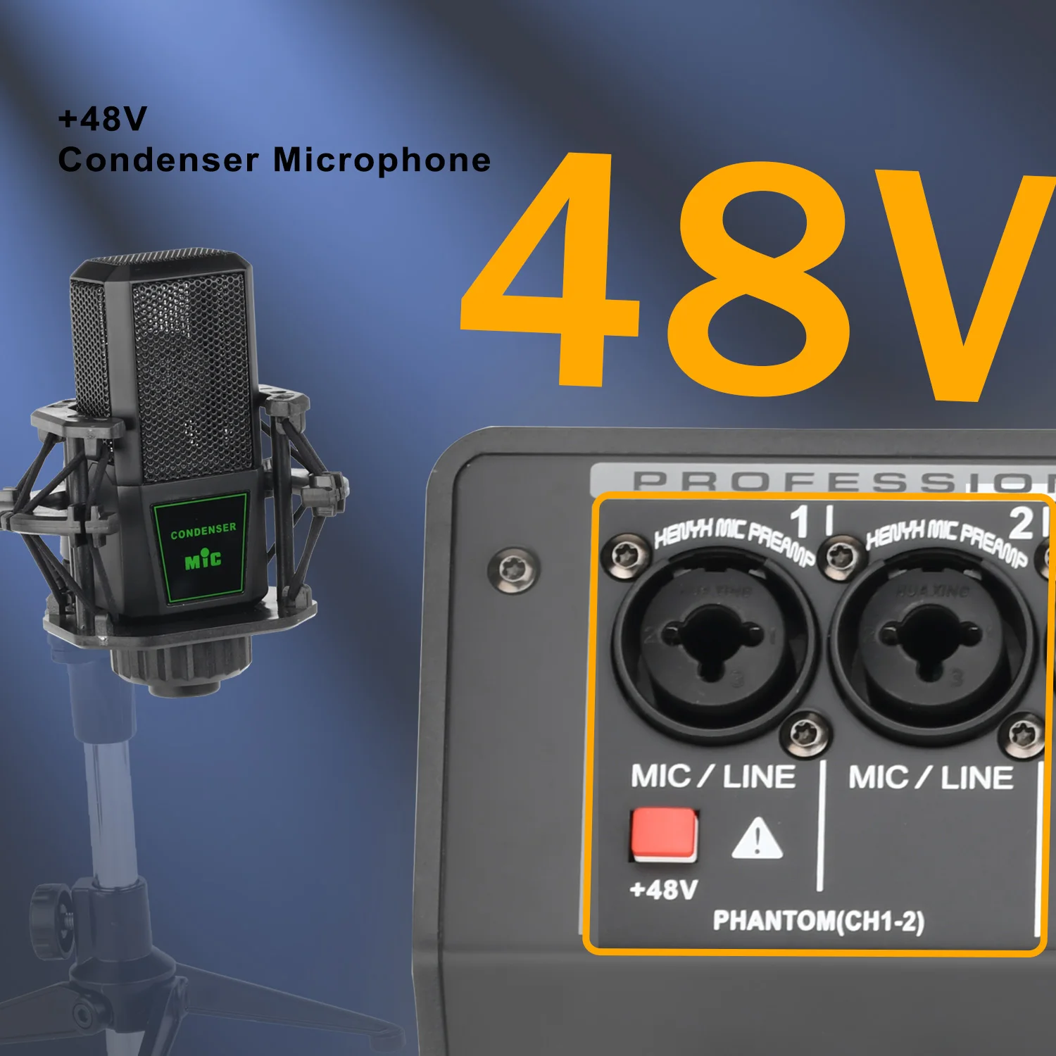 8 Channel Mixing Console 24 DSP Effect Audio Mixer Bluetooth PC USB Play Recording 48V Sound Table Desk A8 audio mixer