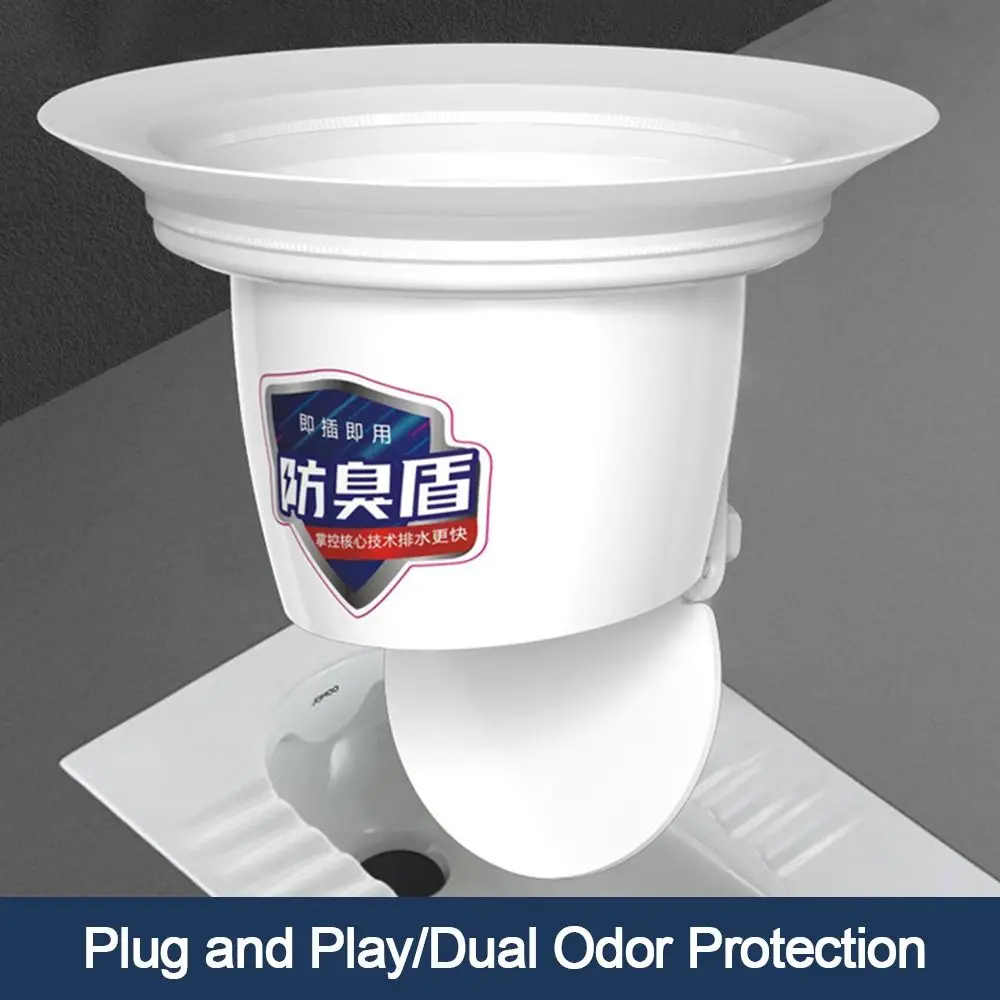 anti-odor-squatting-pan-anti-smell-plug-plastic-white-squatting-pit