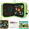 Erasable Doodle Book for KidsToddlers Toys Reusable Drawing Pads with 12 Watercolor Pens Preschool Toy Trip Writing Painting Set 1