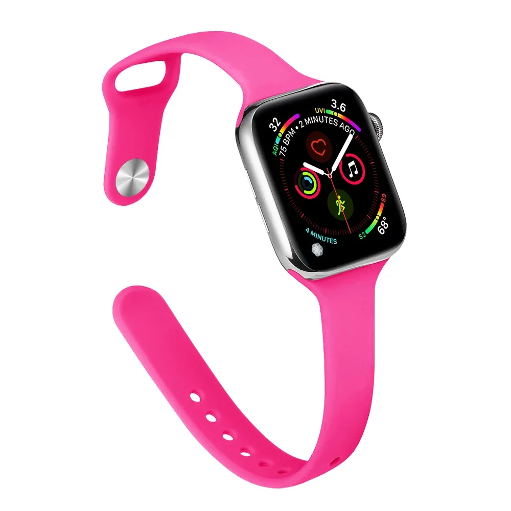Slim Starlight Sport Silicone Watch Band Collection