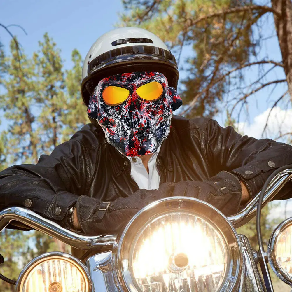 Masque De Vlo, Masque De Moto, Masque De Vlo Anti-poussire Et Anti