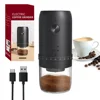 New Portable USB Electric Coffee Bean Grinder 40 Gears External Adjustable Rechargeable Grinders Household Mini Coffee Machine 1