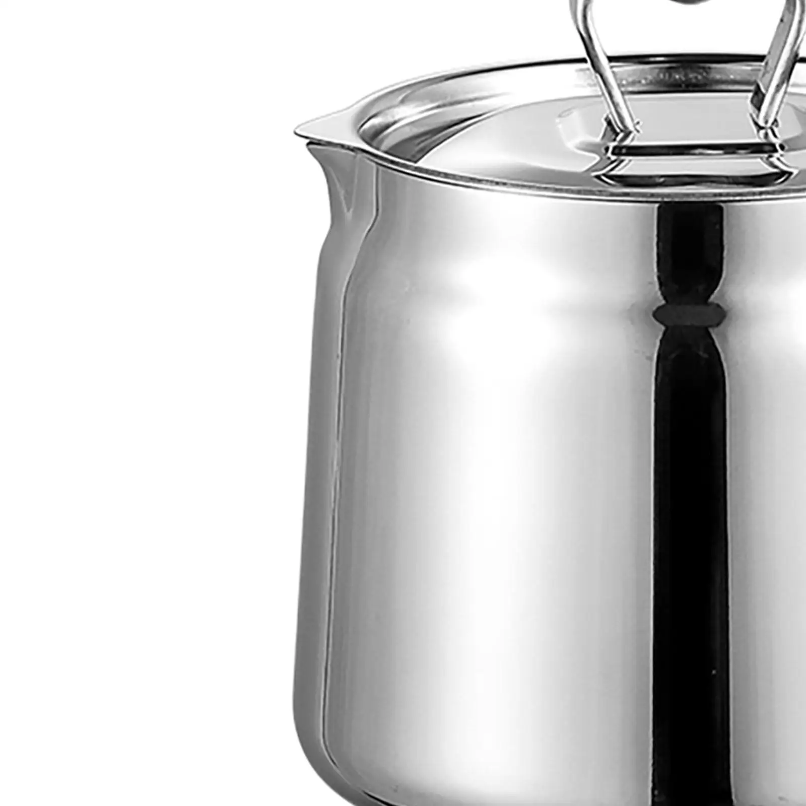 Frying Pot Grease Can Milk Warmer French Fries Storage Pots Oil Tank Kettle with