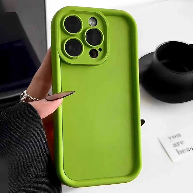 Weiche Handyhülle Aus Flüssigsilikon Für Iphone Und Smartphones_voghion.com