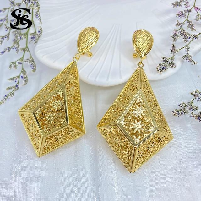 gold earrings design dubai｜TikTok Search