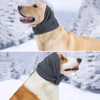 Dog Hoodie Hair Cover Pet Stress Relief Hoodie Dog Hoodie Hematoma Ear Wraps Head Cover Muffs for Anxiety Relief Pet Supplies