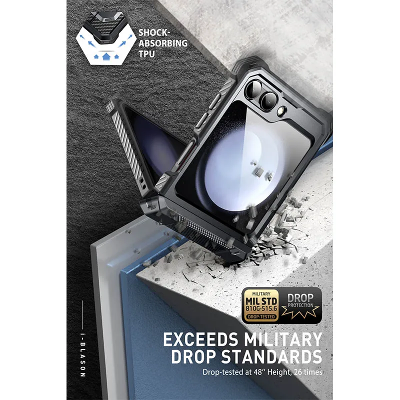i-Blason Galaxy Z Flip 5 5G (2023) ケース 保 S01b659abfc8e41d4882986c915da9