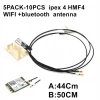 Новинка 100% 10 шт. встроенная антенна для ноутбука NGFF M.2 MHF4 беспроводная Wi-Fi Bluetooth