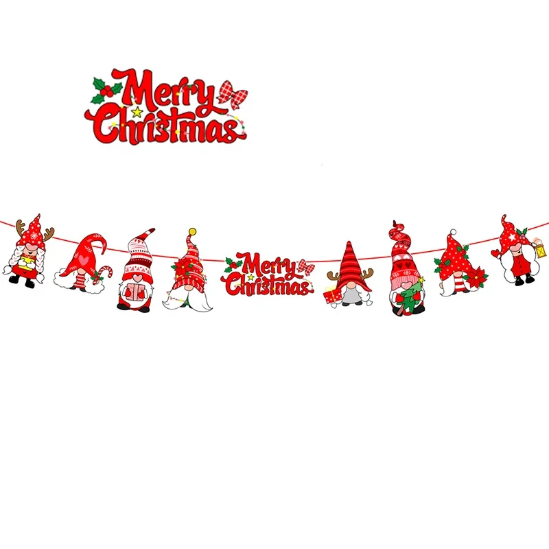 3M Christmas Flag Merry Christmas Decorations for Home Garland Santa Claus Navidad Natal Xmas Noel Decor New Year