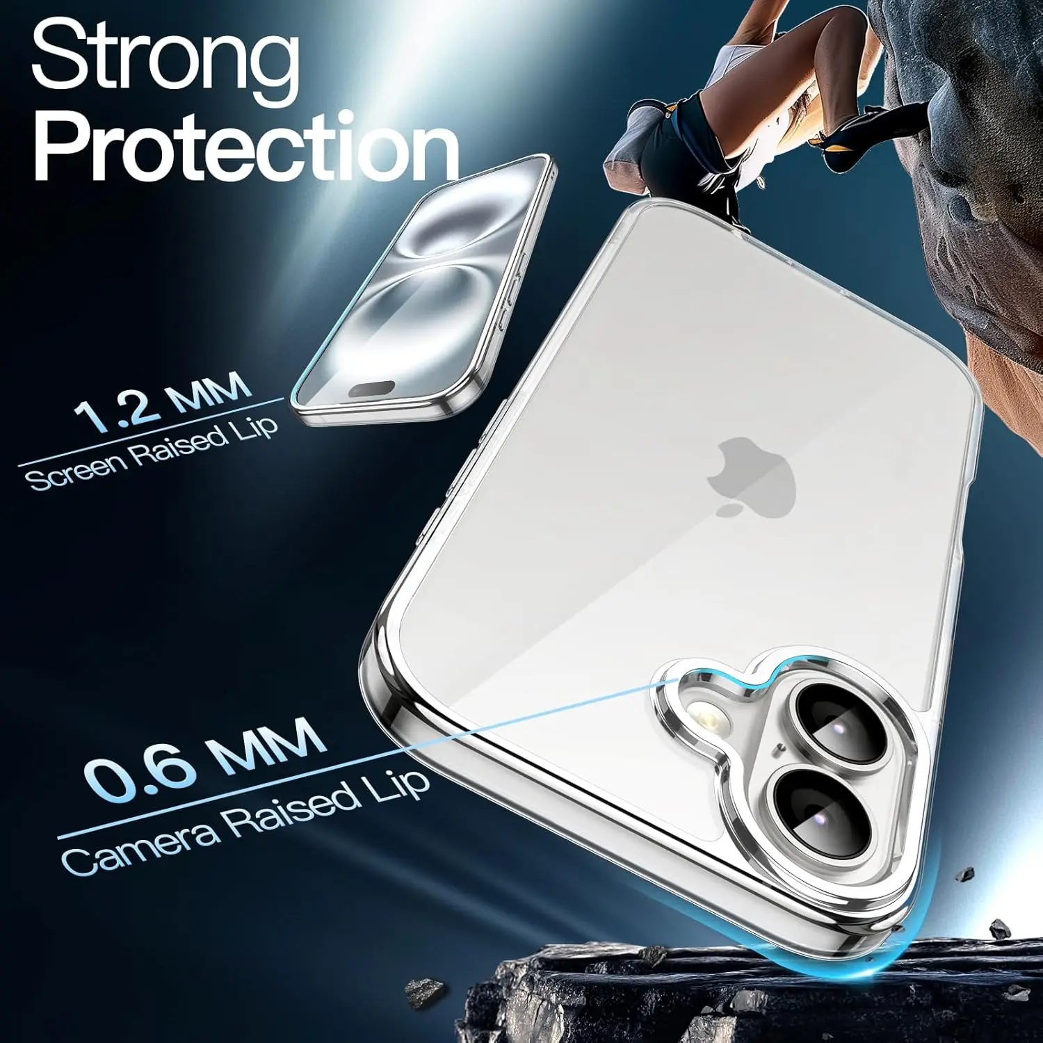 Crystal Clear Anti-Yellowing Phone Case
