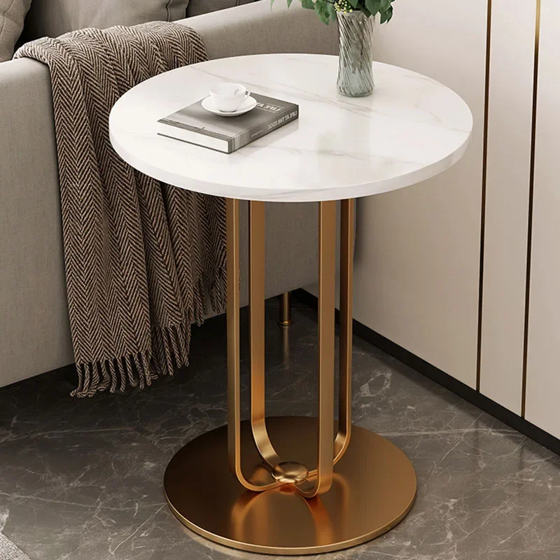 

Modern Style Coffee Table Reception Metal Round Minimalist Center Coffee Tables Living Room Mesita Auxiliar House Furniture
