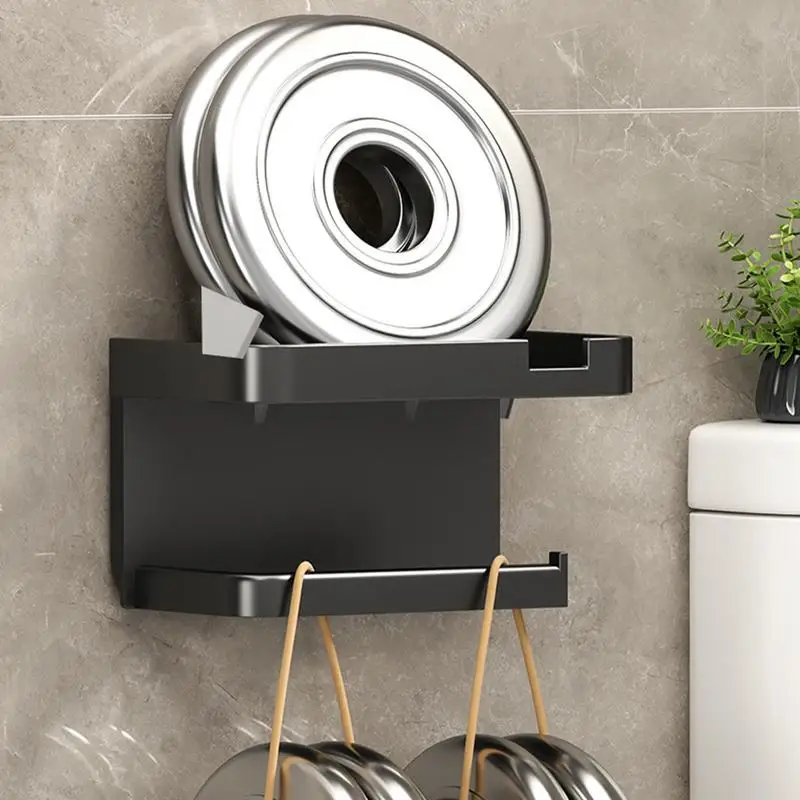 No Drill Toilet Paper Holder No Punching Paper Towel Holder Adhesive Tissue Roll Drilling Towel Rack For