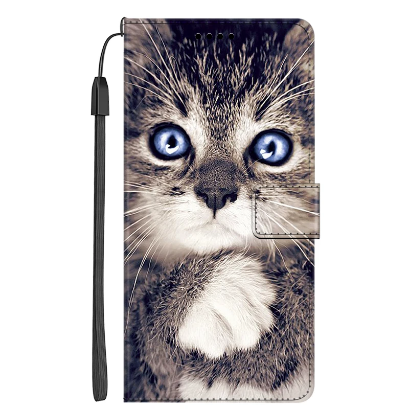 Elegant Flip Leather Wallet Cover with Stand - Premium Protection Case and Card Holder
