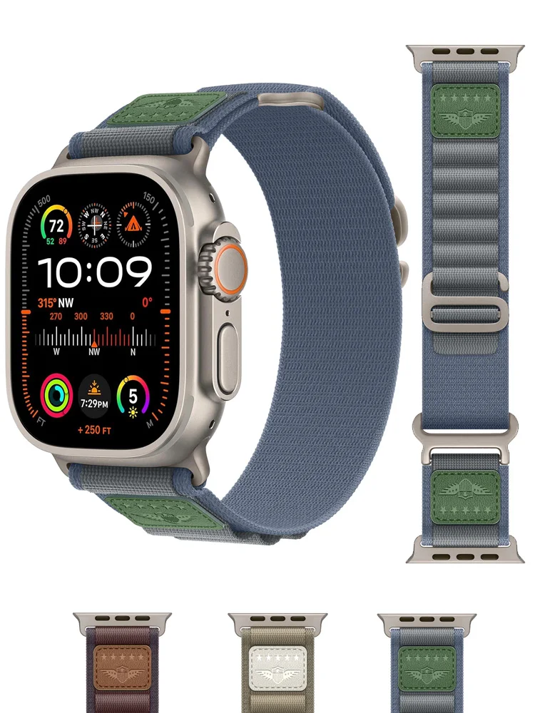 Alpine Loop for Apple Watch Band 44mm 40mm 45mm 41mm 49mm 42mm 46mm nylon bracelet correa iWatch series ultra 2 9 8 se 10 strap 2 Alpine Loop for Apple Watch Band 44mm 40mm 45mm 41mm 49mm 42mm 46mm nylon bracelet correa iWatch series ultra 2 9 8 se 10 strap – Bild 2