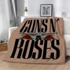 Printed Blanket Picnic Blanket Hot Band G-Guns N R-Roses Warm Blanket Soft and Comfortable Home Travel Birthday Gift 2