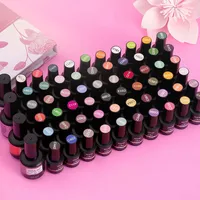 ROSALIND Gel Nail Polish Set 60 Colors Semi Permanent UV Gel Varnish With Colors Card Book Soak Off Nail Lacquers Base Top Coat 2