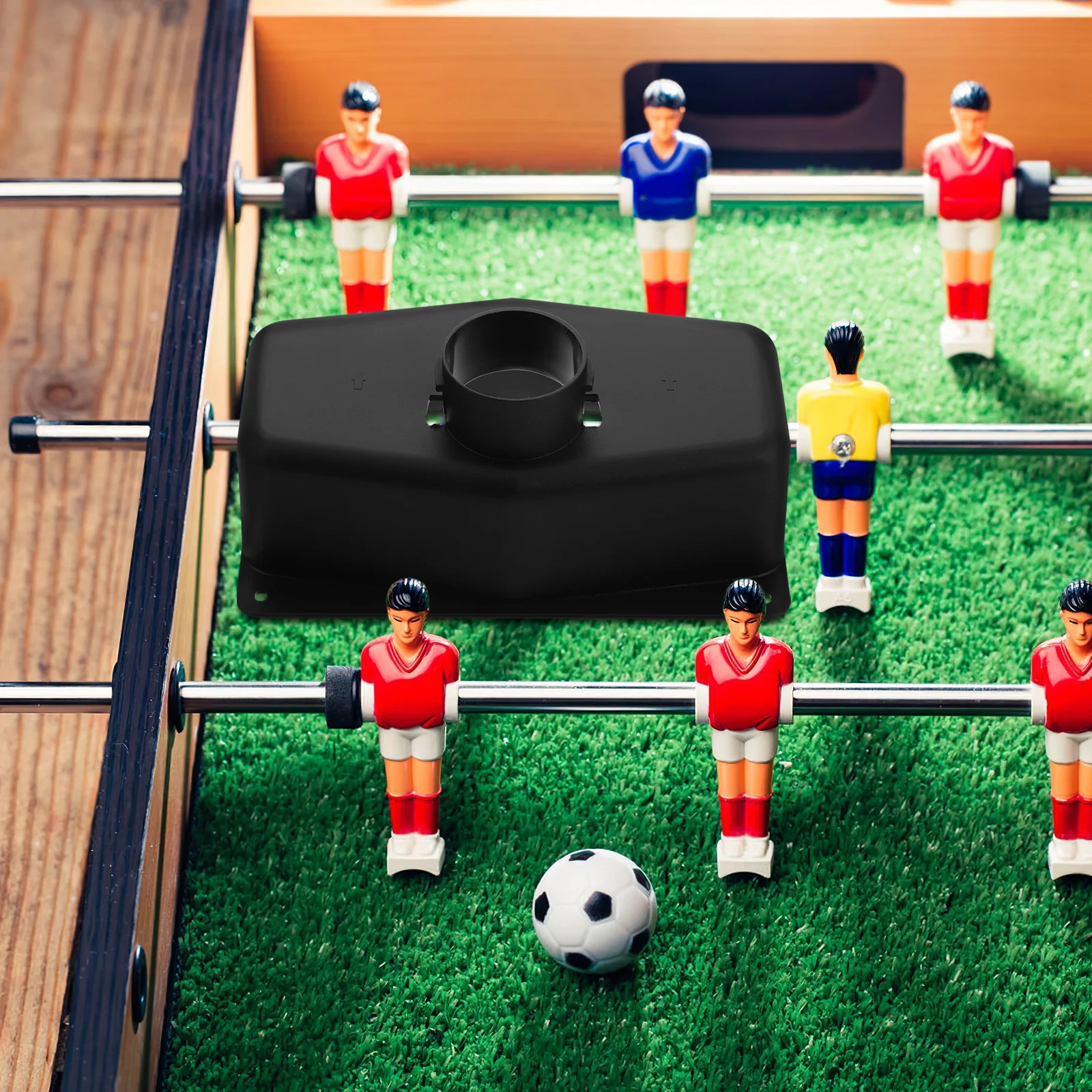 1 Set Foosball Ball Return Box Table Football Ball Collection Case Plastic Plastic Foosball Storage Tray Practice Hold