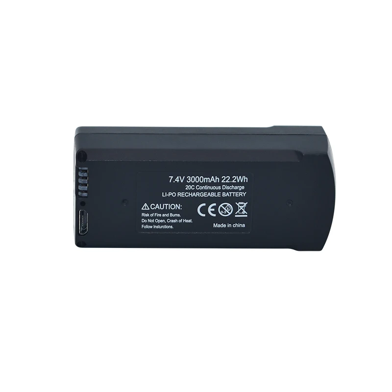 V198 PRO MAX brushless GPS obstacle avoidance remote control drone quadcopter accessories 7.4V 3000Mah battery RC Drone Battery RC Battery Drone Battery USB/5To1 cable