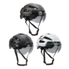 CJD XXL Adult Helmet Bike Helmet with USB Rechargeable Rear Light Detachable Magnetic Goggles for Men Women Cycling 1