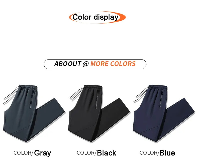 Mens Winter Running Pants - Windproof Fleece Joggers Waterproof Thermal Sweatpants