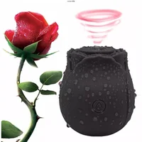 10 Geschwindigkeiten Frauen Saugen Vibrationsmassagegerät Vakuum Saugen Rose Vibrator Klitoris Nippel Stimulator Erwachsene Masturbaton Sexspielzeug 4