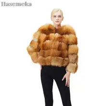 

Natural Fox Fur Fur Coat Ladies Winter Warm Jacket Fashion Luxury Glamorous Fur Jacket New 2021