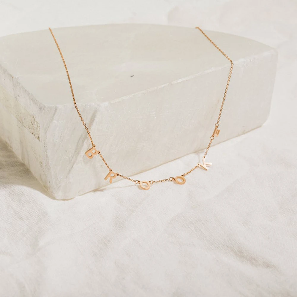 Рисунок 4 - Ожерелье с подвеской именной надписью для женщин