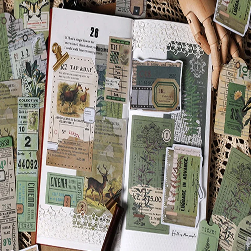 Рисунок 4 - бумажные наклейки для скрапбукинга