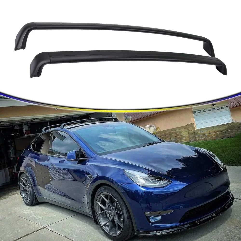 Lockable Roof Rack Cross Bar For Tesla Model Y Juniper Model 3 Highland-Heavy Duty Aluminum Roof Rack Accessories car exterior parts