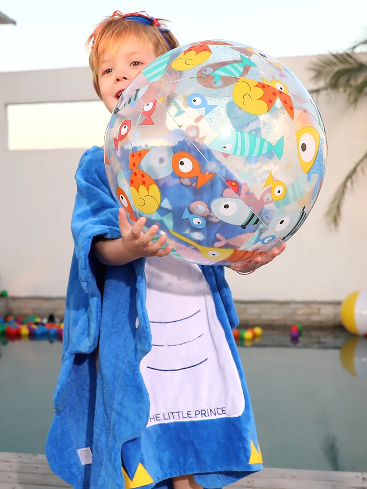 Summer Inflatable Beach Ball Children's Water Polo Swimming Pool Floating Toy Baby Ball Children's Water Volleyball