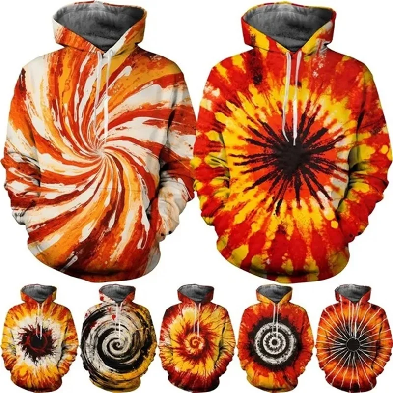 

3D Printing Graffiti Colorful Splash Ink Hoodie For Men Women Casual Couple Pullovers Sweatshirts Loose Oversized Tracksuit Man