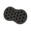 Curly Hair Styling Sponge Brush Double Sided  Sponge Brushes Multi-holes Side Braid Twist Hair Curl Wave hair brush for Afico 4