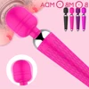 Powerful Magic Wand Vibrators for women, USB Charge AV Stick Female G Spot Massager Clitoris Stimulator Adult Sex Toys for Woman 1