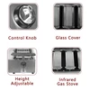 Gas Stove BBQ LPG Grill Infrared Ceramic Barbecue Grill Tools for Picnic Party Outdoors Smokeless Roast Meat Machine 6