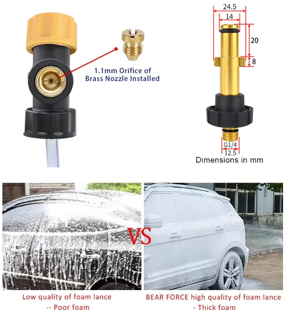 Lancia Per Idropulitrice 900 Mm Con Ugello - Attacco M22M Compatibile 502057 - Foto 10