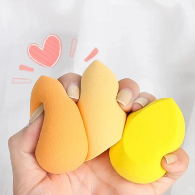 1/2/4pcs Makeup Sponge Cosmetic Puff Foundation Powder Makeup Blender Wet and Dry Beauty Sponge Women Make Up Tools Accessories 2